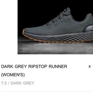 No bull Dark Grey Ripstop Runner